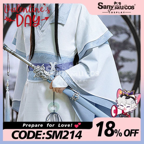 Anime The Grandmaster Of Demonic Cultivation (Mo Dao Zu Shi) Cosplay Teenager Lan Wangji Costume