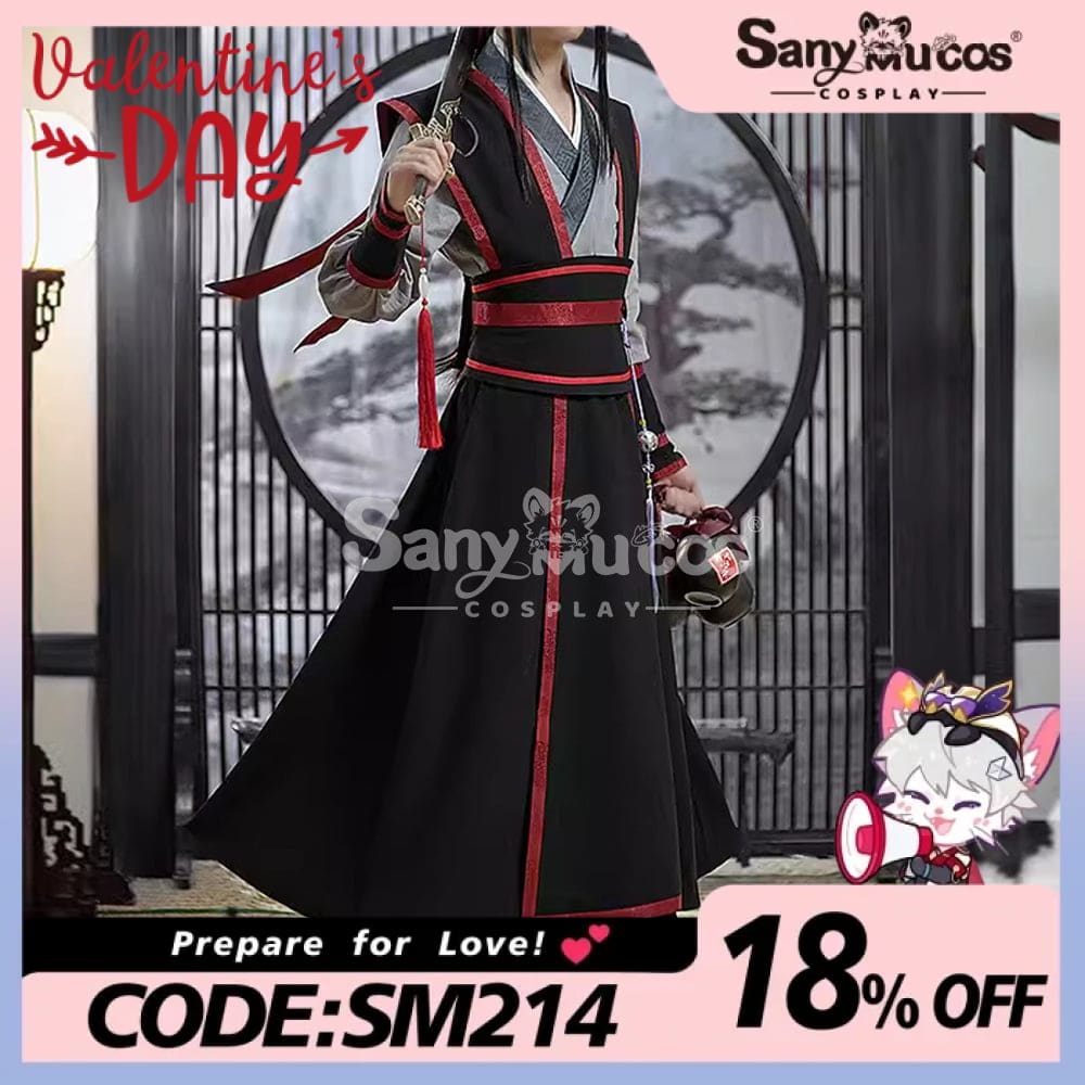 Anime The Grandmaster Of Demonic Cultivation (Mo Dao Zu Shi) Cosplay Wei Wuxian Costume Costumes