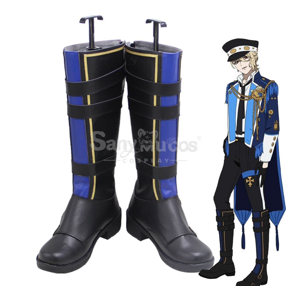 Anime Visual Prison Cosplay Guiltia Brion Shoes Boots