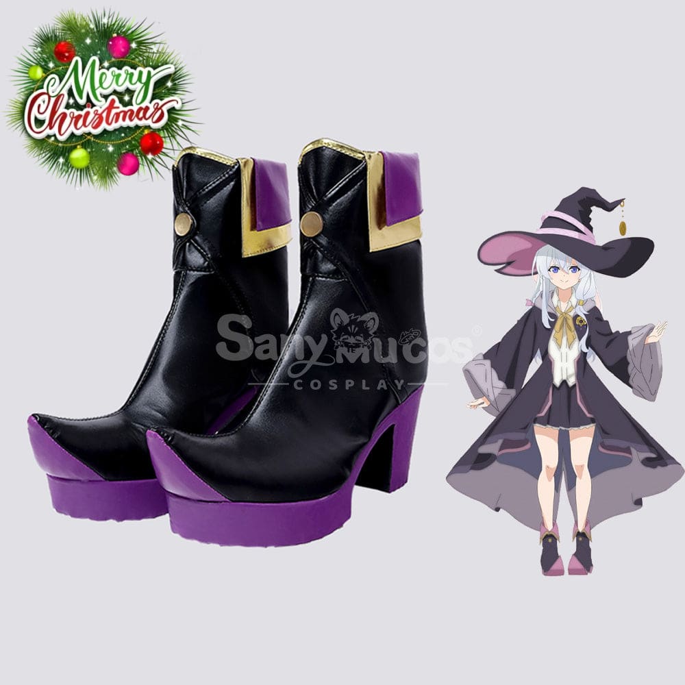 Anime Wandering Witch: The Journey of Elaina Cosplay Elaina Seiko Cosplay Shoes Cosplay Shoes Boots