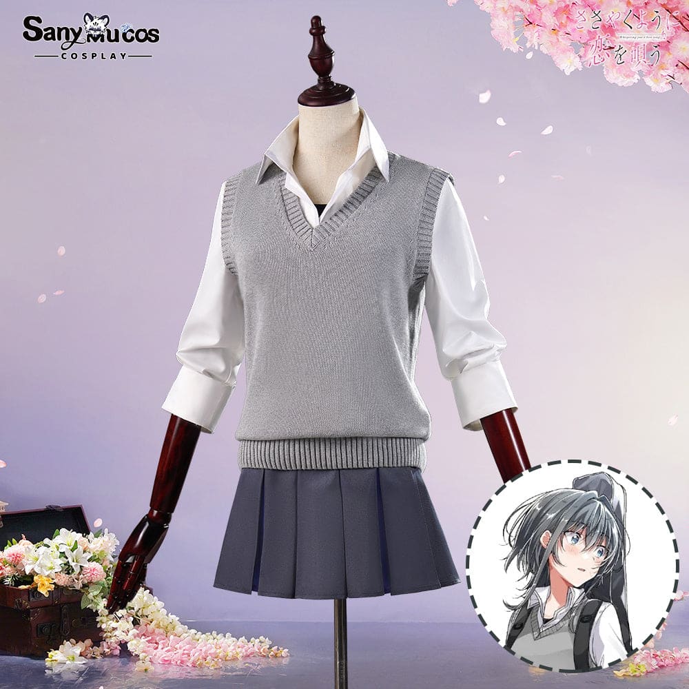 Anime Whisper Me A Love Song Cosplay Yori Asanagi Costume Costumes