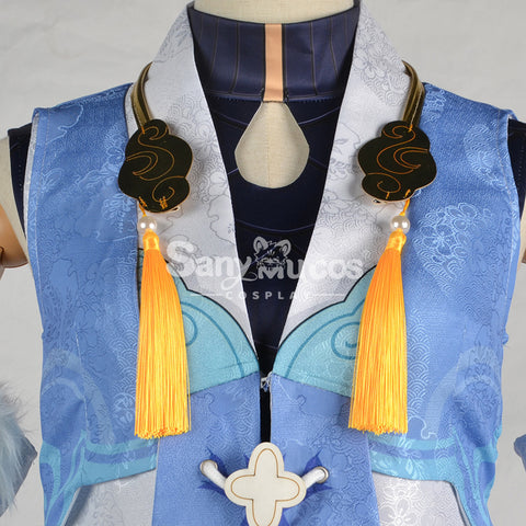 【In Stock】Game Honkai: Star Rail Cosplay Xianzhou Alliance Bailu Cosplay Costume