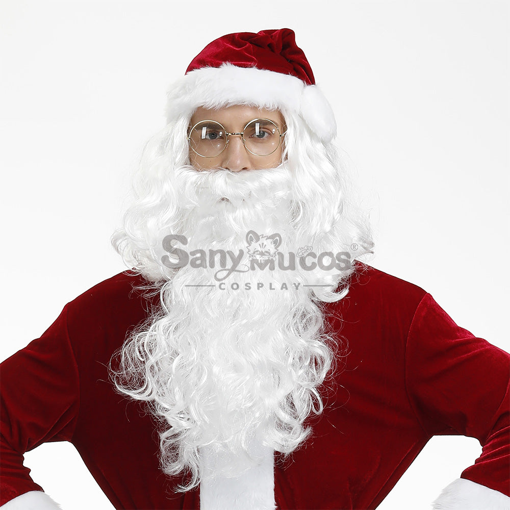【In Stock】Christmas Cosplay Santa Claus Wig Wigs