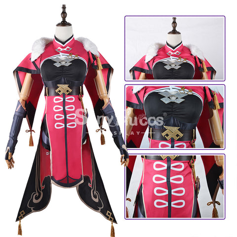 【In Stock】Game Genshin Impact Cosplay Beidou Cosplay Costume Plus Size