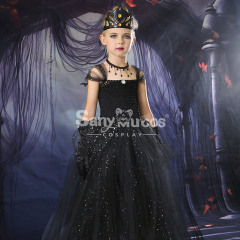【In Stock】Halloween Cosplay Dark Princess Cosplay Costume Kid Size
