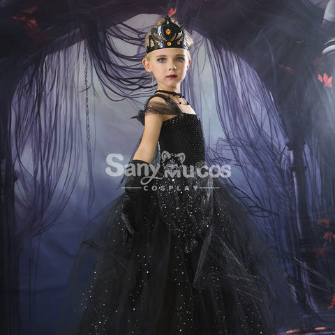 【In Stock】Halloween Cosplay Dark Princess Cosplay Costume Kid Size