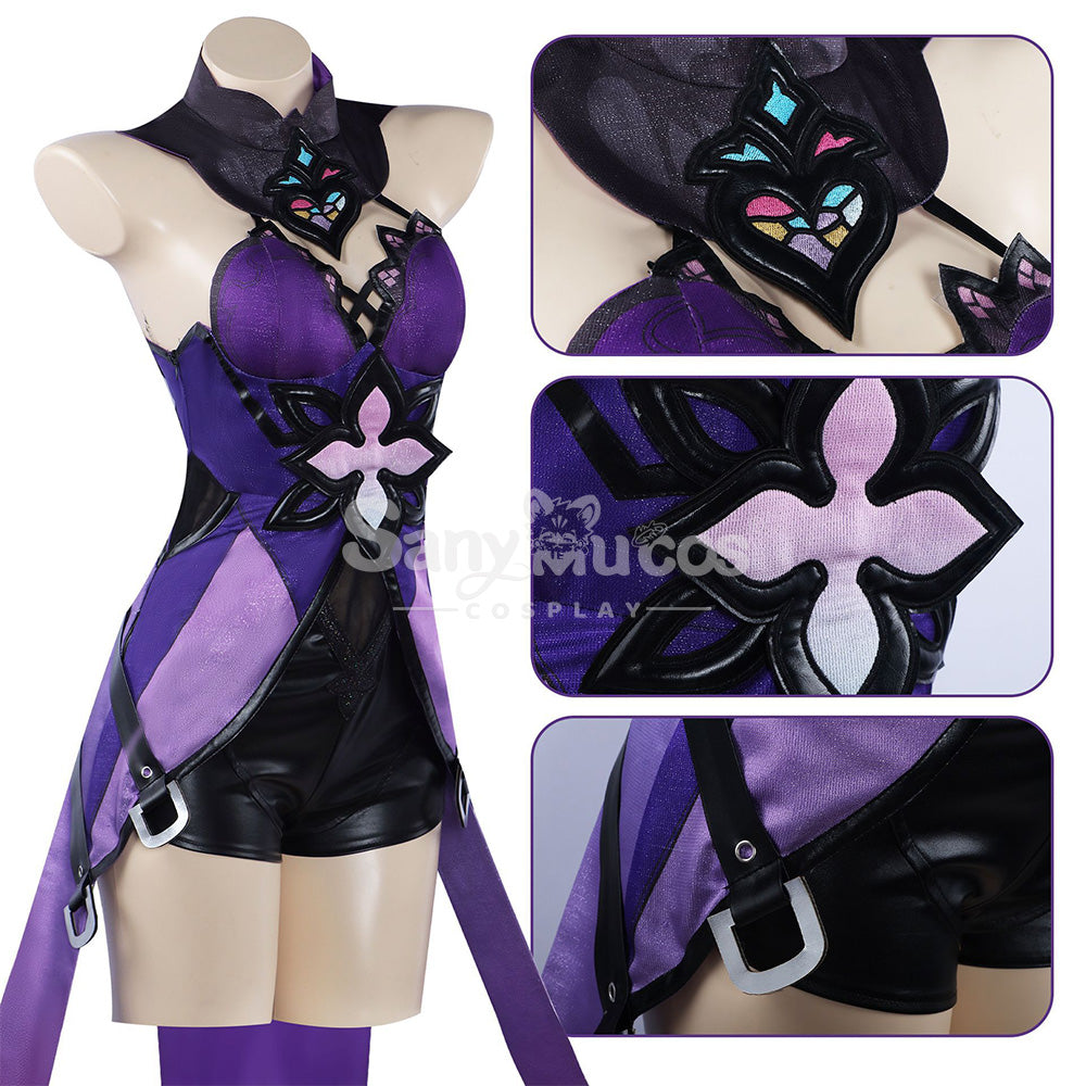 【In Stock】Game Honkai: Star Rail Cosplay Black Swan Costume Plus Size Costumes