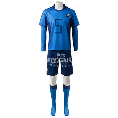 【In Stock】Anime BLUE LOCK Cosplay Blue Lock Eleven Football Jersey Cosplay Costume
