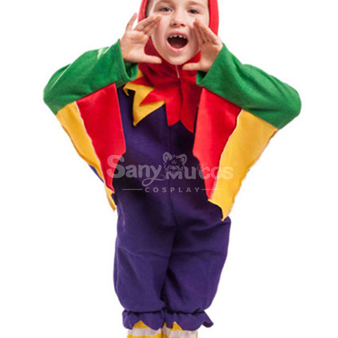 【In Stock】Carnival Cosplay Children's Cute Colorful Chick Masquerade Performance Cosplay Costume