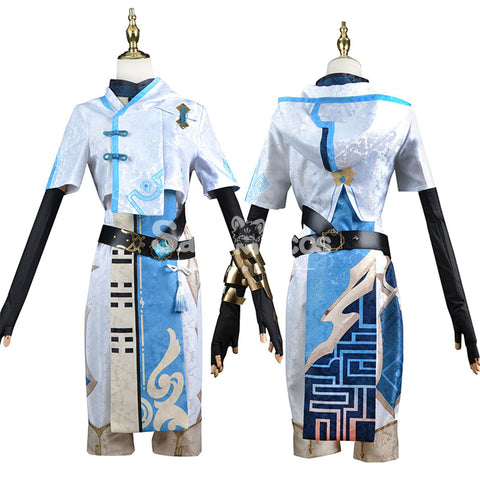 【In Stock】Game Genshin Impact Cosplay chongyun Cosplay Costume Plus Size