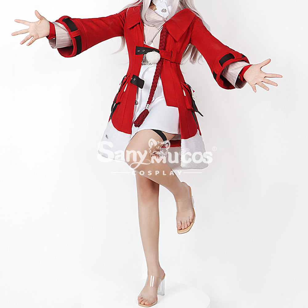 【In Stock】Game Honkai: Star Rail Cosplay Belobog Clara Cosplay Costume
