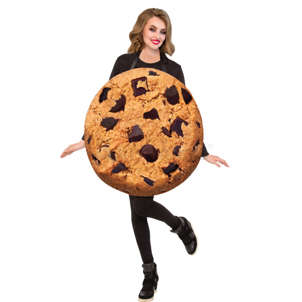 【In Stock】Carnival Cosplay Fun Family Party Spoof Cookies Stage Performance Cosplay Costume