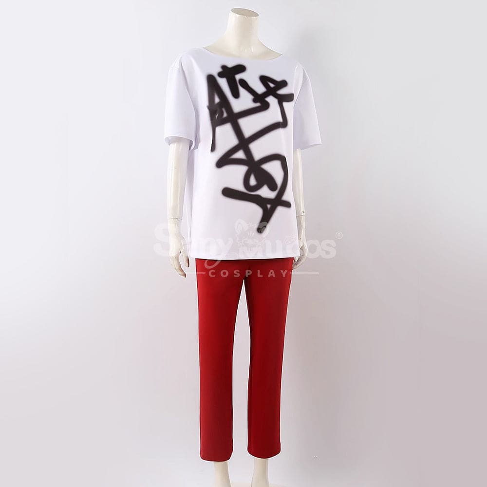 【Custom-Tailor】Anime Alien Stage Cosplay T-Shirt Till Cosplay Costume Custom-Tailor Full set of Costume / Male / XS