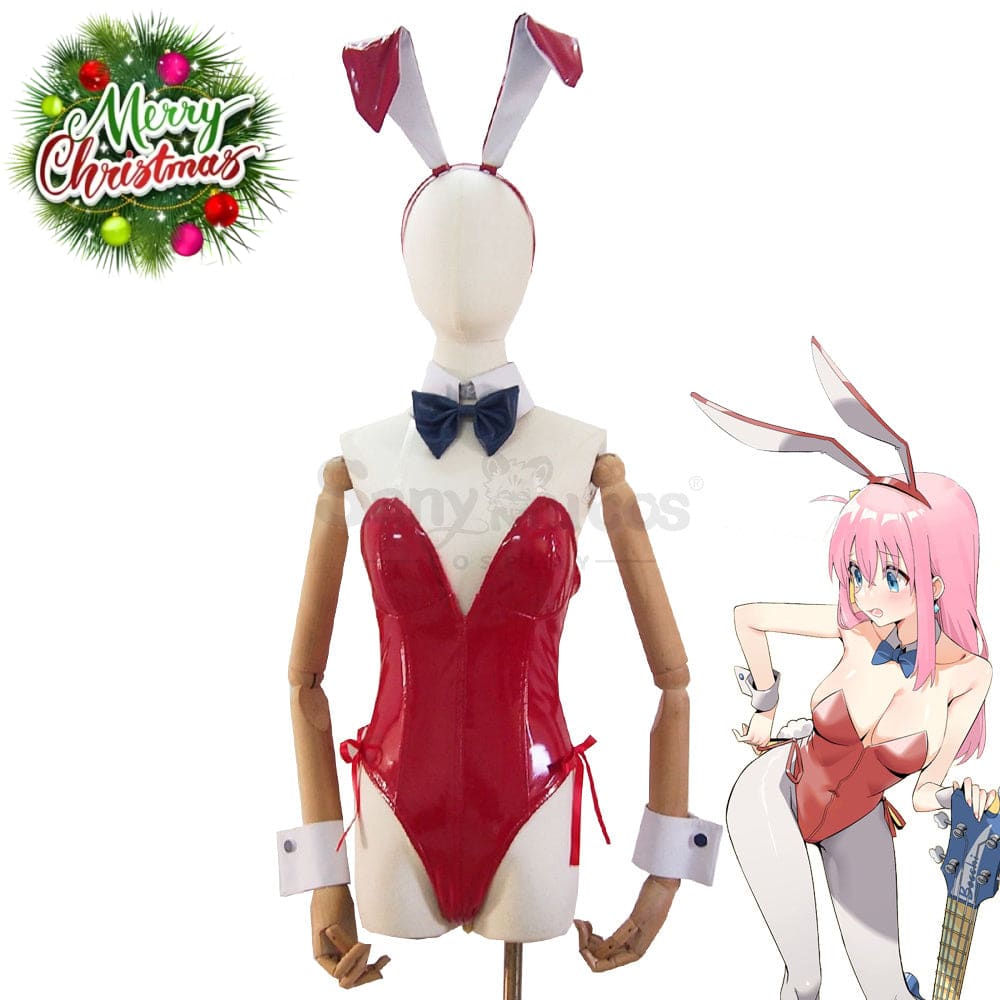 【Custom-Tailor】Anime Bocchi The Rock! Cosplay Bunny Girl Hitori Gotoh Costume Swimsuit Costumes