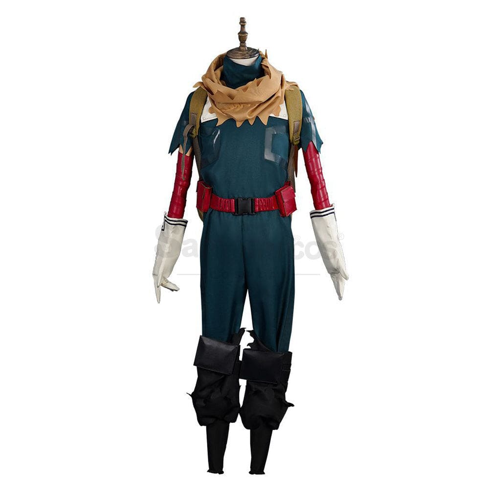 【Custom-Tailor】Anime My Hero Academia Cosplay Costume Izuku Midoriya Costumes