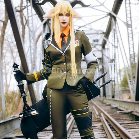 【Custom-Tailor】Game Arknights Cosplay Degenbrecher Costume Cosplay Costumes