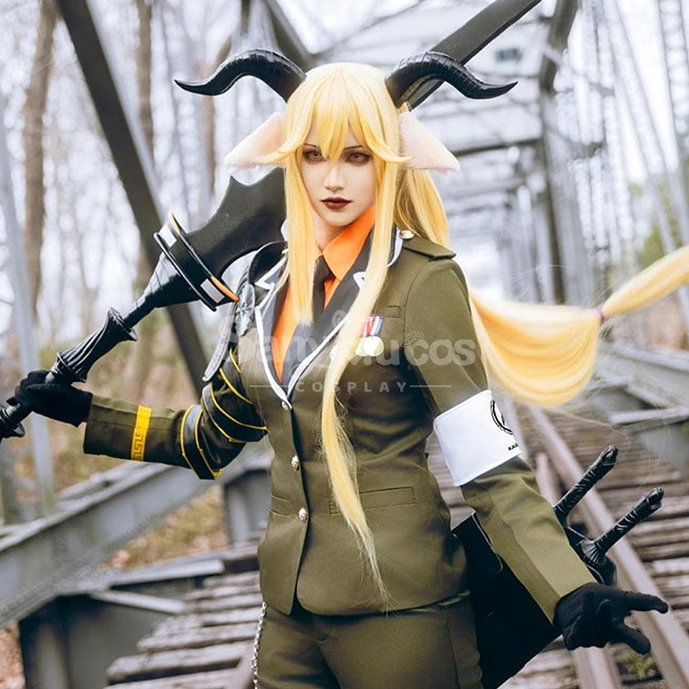 【Custom-Tailor】Game Arknights Cosplay Degenbrecher Costume Cosplay Costumes