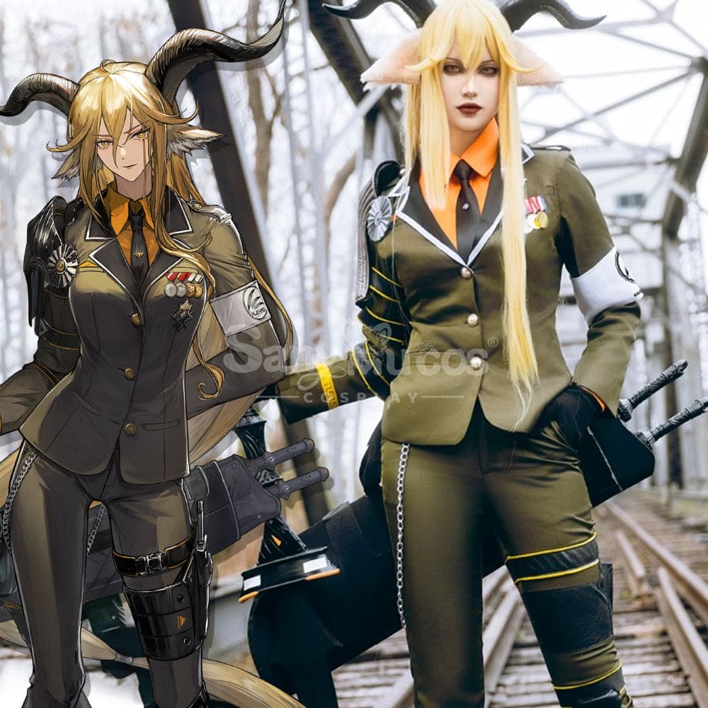 【Custom-Tailor】Game Arknights Cosplay Degenbrecher Costume Cosplay Costumes