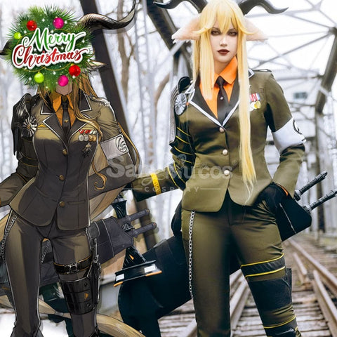 【Custom-Tailor】Game Arknights Cosplay Degenbrecher Costume Cosplay Costumes