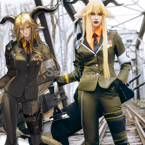 【Custom-Tailor】Game Arknights Cosplay Degenbrecher Costume Cosplay Costumes