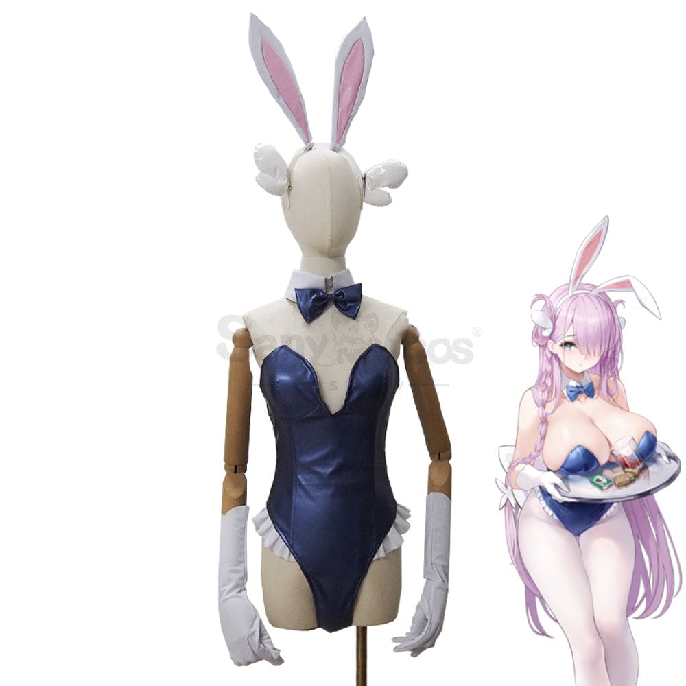 【Custom-Tailor】Game Azur Lane Cosplay Bunny Girl Louisville Costume Swimsuit Costumes