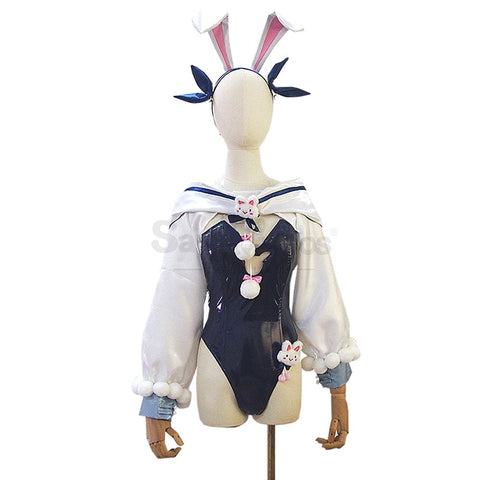 【Custom-Tailor】Game Azur Lane Cosplay Bunny Girl Uss Laffey Costume Swimsuit Costumes