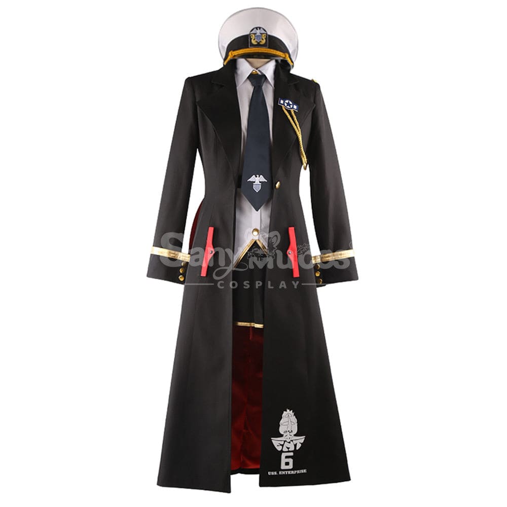 【Custom-Tailor】Game Azur Lane Cosplay Uss Enterprise Costume Costumes