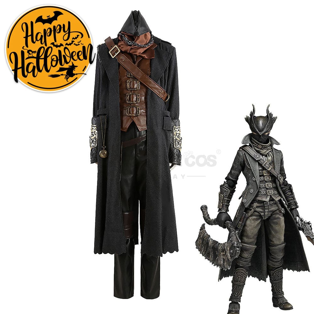 【Custom-Tailor】Game Bloodborne Cosplay Gehrman The First Hunter Costume Costumes