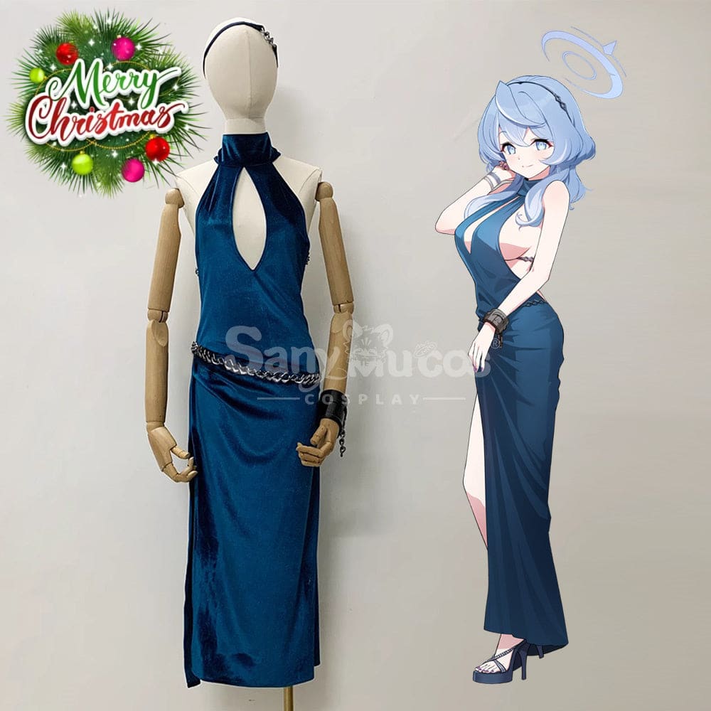 【Custom-Tailor】Game Blue Archive Cosplay Amau Ako Dress Costume Costumes