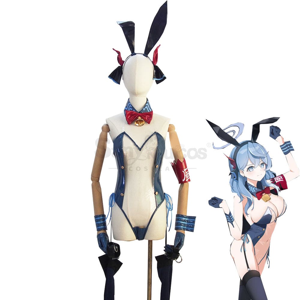 【Custom-Tailor】Game Blue Archive Cosplay Bunny Girl Bruaca Ako Costume Swimsuit Costumes