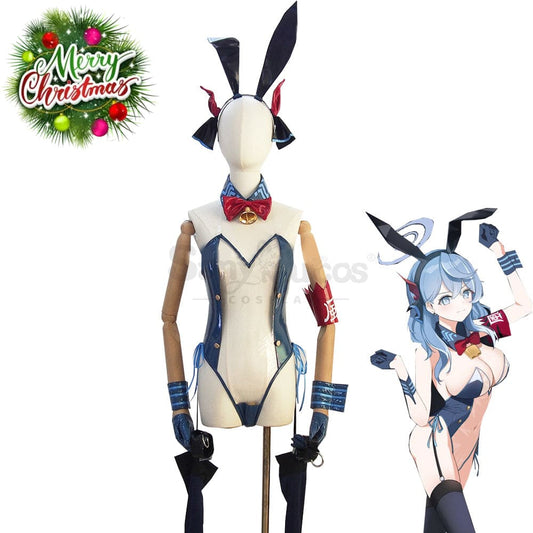 【Custom-Tailor】Game Blue Archive Cosplay Bunny Girl Bruaca Ako Costume Swimsuit Costumes 1000