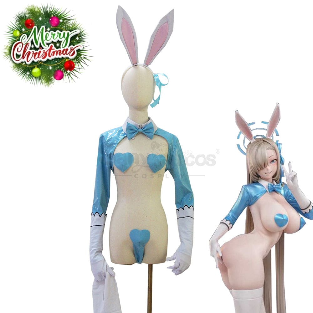【Custom-Tailor】Game Blue Archive Cosplay Bunny Girl Ichinose Asuna Costume Swimsuit Sexy