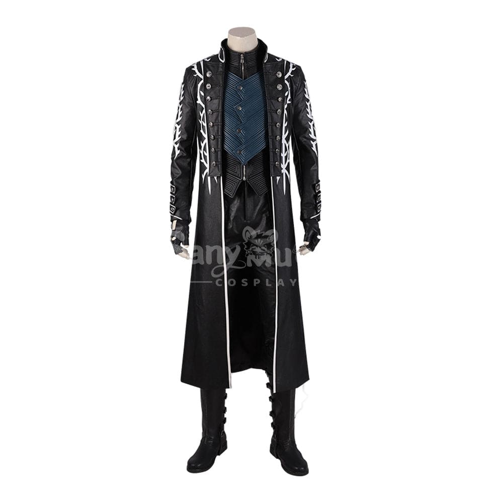 【Custom-Tailor】Game Devil May Cry 5 Cosplay Vergil Cosplay Costume Premium Edition Cosplay Costumes