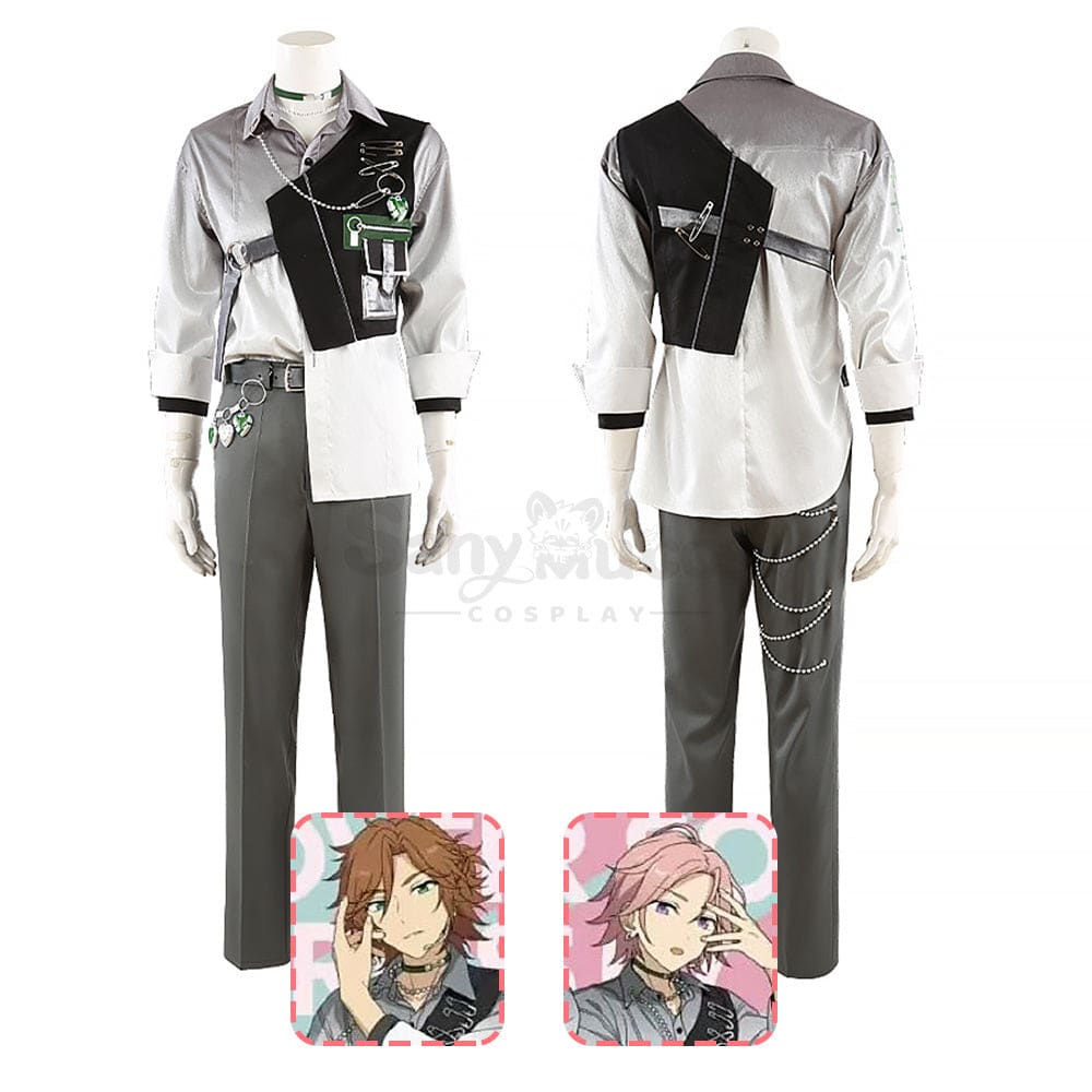 【Custom-Tailor】Game Ensemble Stars Cosplay Alkaloid & Double Face - ’Yoru Ni Kakeru’ Cover
