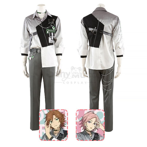 【Custom-Tailor】Game Ensemble Stars Cosplay Alkaloid & Double Face - ’Yoru Ni Kakeru’ Cover