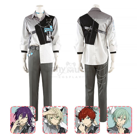 【Custom-Tailor】Game Ensemble Stars Cosplay Alkaloid & Double Face - ’Yoru Ni Kakeru’ Cover