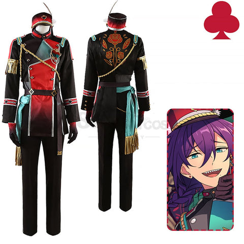 【Custom-Tailor】Game Ensemble Stars Cosplay Alkaloid Playing Cards Costume Mayoi Ayase / Xs Male