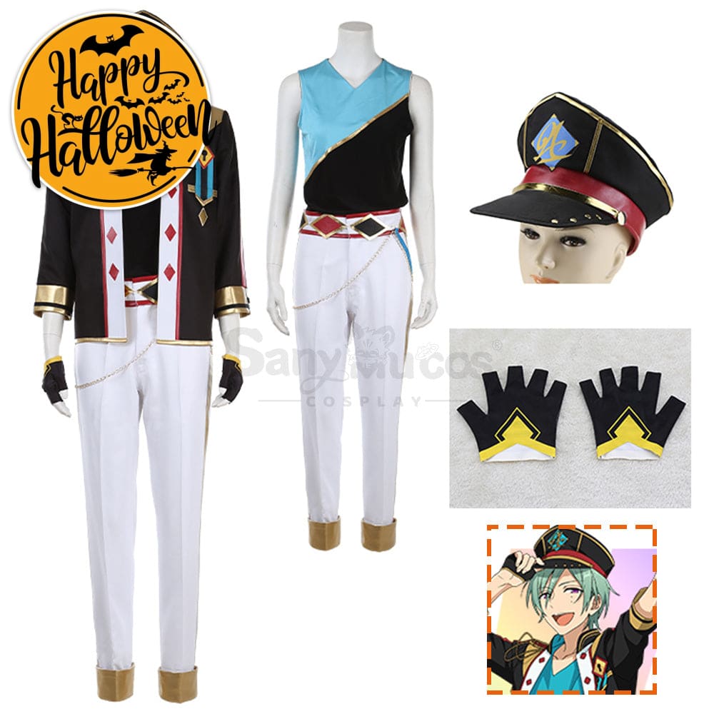 【Custom-Tailor】Game Ensemble Stars Cosplay Alkaloid Uniform Costume Tatsumi Kazehaya Full Set /