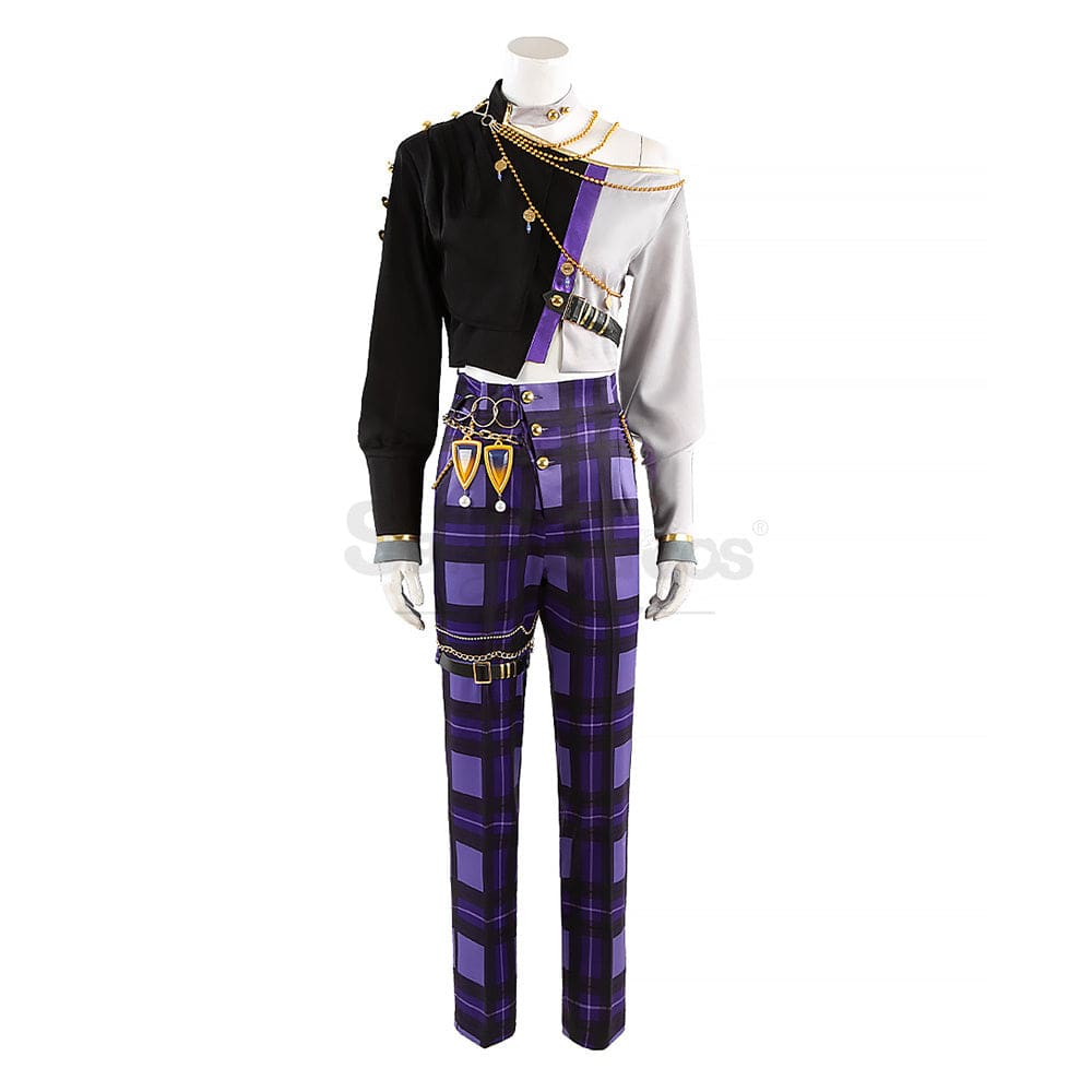 【Custom-Tailor】Game Ensemble Stars Cosplay Black Panther Scent Arashi Narukami Costume Costumes