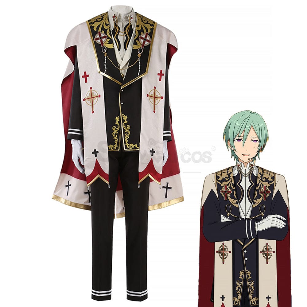 【Custom-Tailor】Game Ensemble Stars Cosplay Blessing Black Tatsumi Kazehaya Costume Costumes