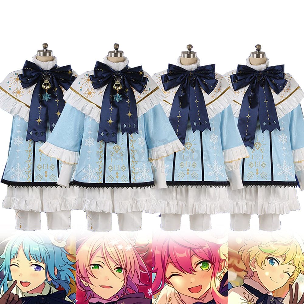 【Custom-Tailor】Game Ensemble Stars Cosplay Branco - Sweet White Song Costume Costumes