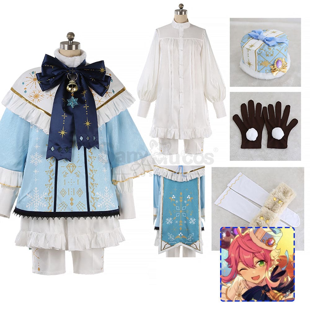 【Custom-Tailor】Game Ensemble Stars Cosplay Branco - Sweet White Song Costume Costumes