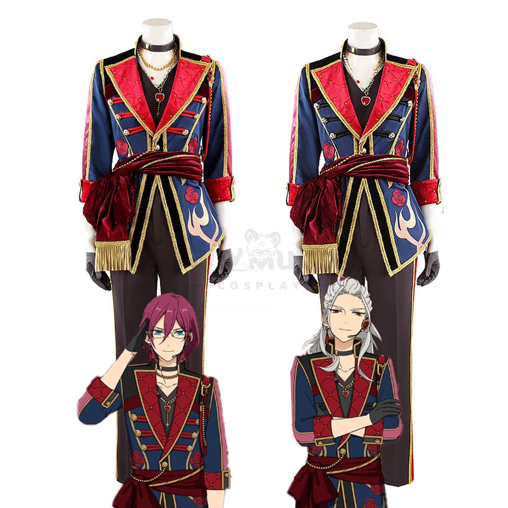 【Custom-Tailor】Game Ensemble Stars Cosplay Chocolat Fes Ibara Saegusa & Nagisa Ran Costume Costumes