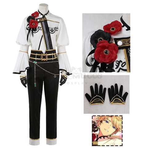 【Custom-Tailor】Game Ensemble Stars Cosplay Fragrance Knights Costume Arashi Narukami / Xs Male