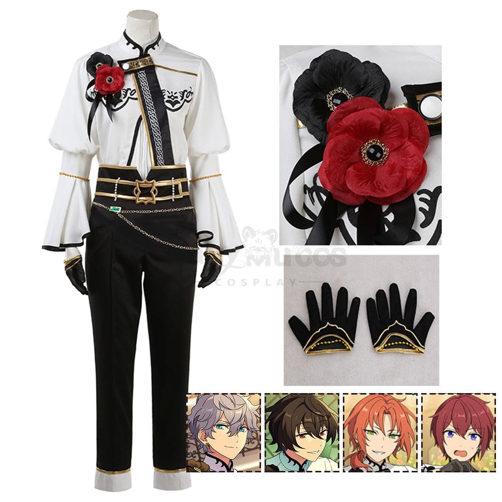 【Custom-Tailor】Game Ensemble Stars Cosplay Fragrance Knights Costume Tsukasa Suou/Leo