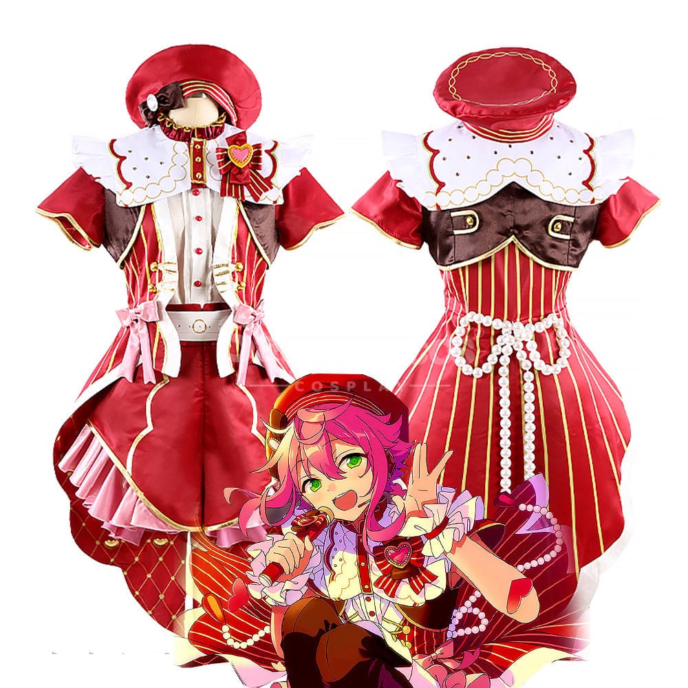 【Custom-Tailor】Game Ensemble Stars Cosplay Happy Step Tori Himemiya Costume Costumes