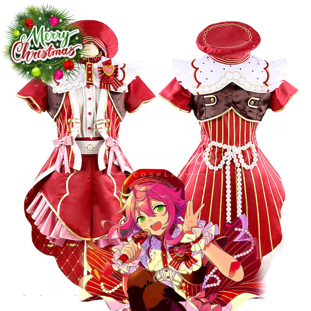 【Custom-Tailor】Game Ensemble Stars Cosplay Happy Step Tori Himemiya Costume Costumes