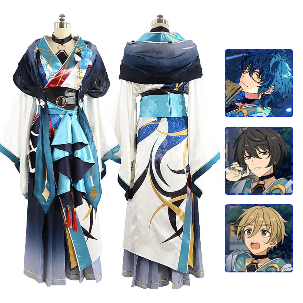 【Custom-Tailor】Game Ensemble Stars Cosplay Illusory Noctilucence Costume Ritsu Sakuma/Tomoya