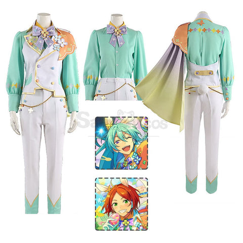 【Custom-Tailor】Game Ensemble Stars Cosplay Puffy☆Bunny Costume Mika Kagehira / Xs Male Costumes