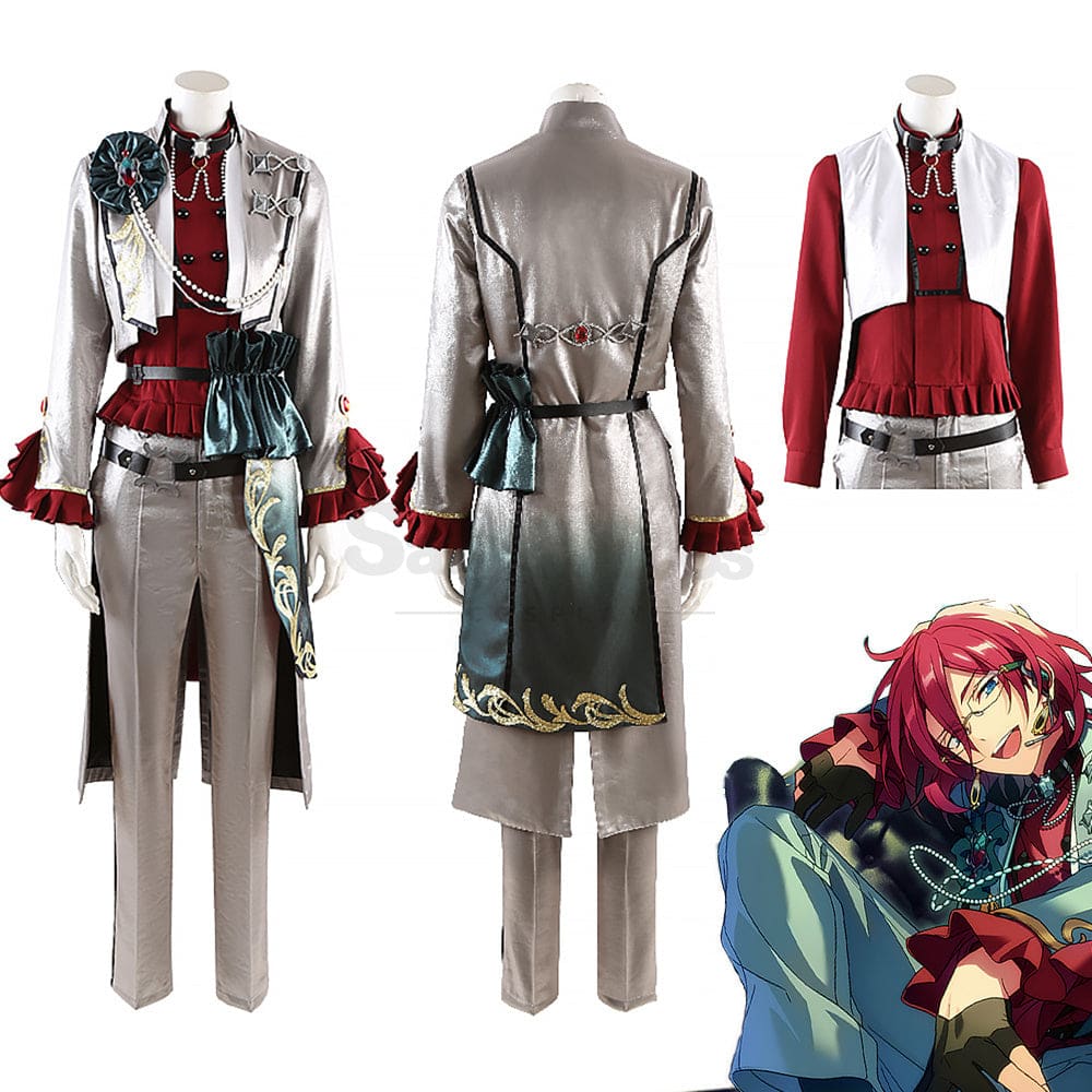 【Custom-Tailor】Game Ensemble Stars Cosplay Smart Waltz Ibara Saegusa Costume / Xs Male Costumes